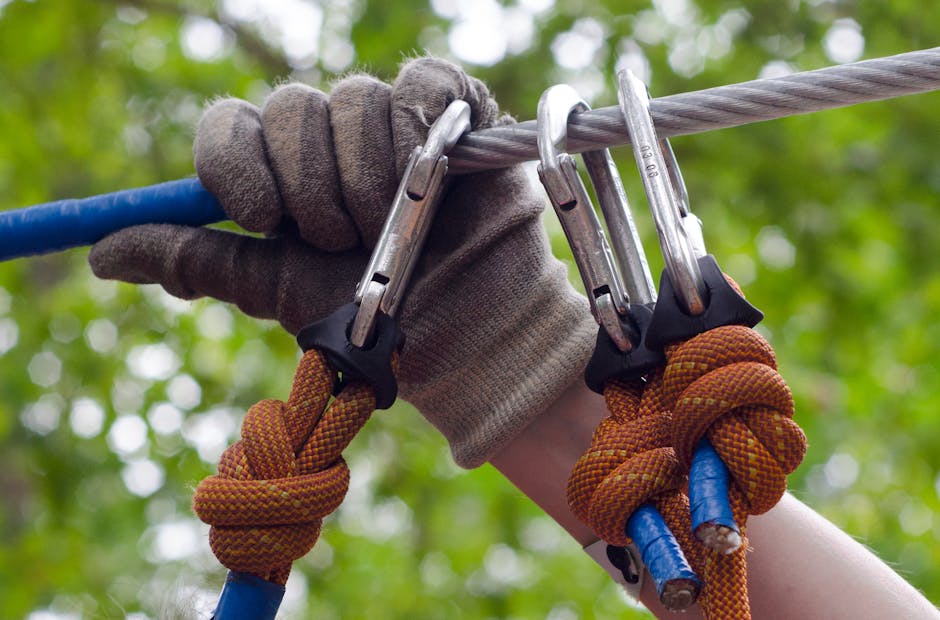 Arborists collaborating outdoors during a practical field session.