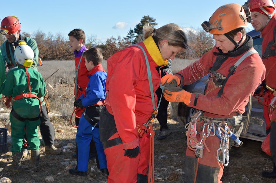 Community-based arborist activity focused on group learning outdoors.